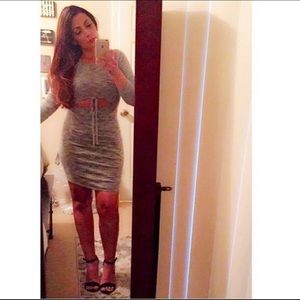 Express Dress with midriff cutout, size M, NWOT